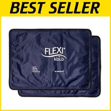 FlexiKold Gel Ice Packs Large 2PK - Reusable Cold Pack