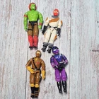 Vtg GI Joe ARAH Cobra Ice Viper Techno Worms   Blanka Figure Lot