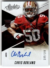 2014 Panini Absolute Chris Borland #/199 Rookie #199 Auto