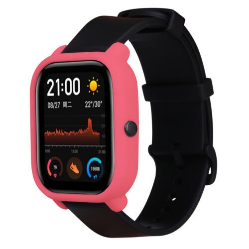 Soft Silicone Case For Xiaomi Huami Amazfit GTS Protect Cover Bumper Shell Frame - Picture 20 of 36