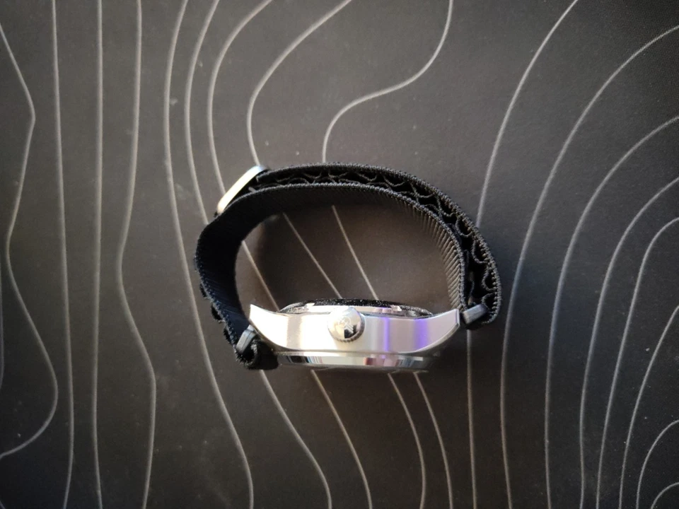 Movimiento Automático Harbinger Marauder Vintage Azul Dorado MA6 | Envío el mismo día Foto 3 de 4