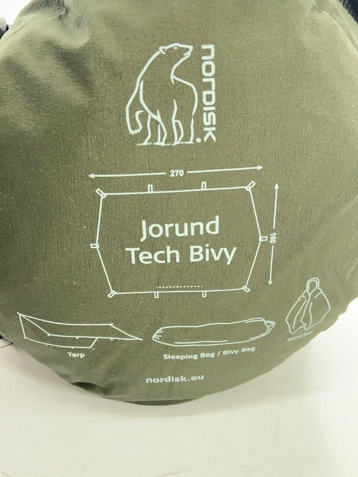 NORDISK 睡袋 JORUND TECH BIVY 黑色 二手 — 第 3/4 张图片
