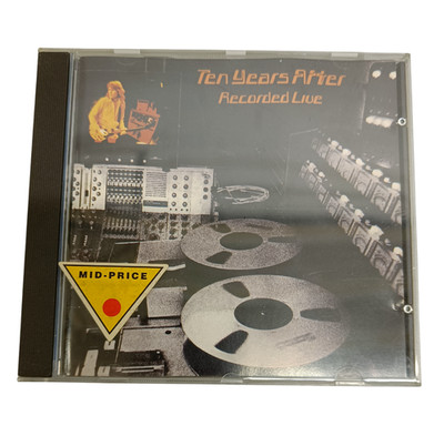 Ten Years After   Recorded Live CD Album 1991 Chrysalis CDP3210492