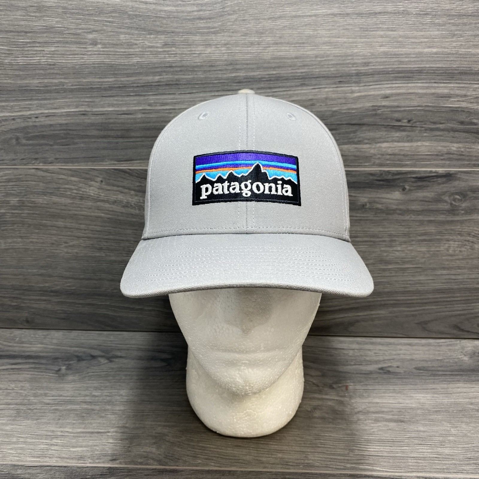 Patagonia Hat Adjustable Gray Patch Embroidered S… - image 1