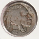 1935 US Indian Head Buffalo Nickel FULL DATE Rare 91 Year Old Collection Coin