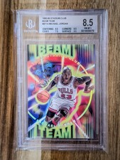 1995-96 Topps Stadium Club - Beam Team Michael Jordan #B14 BGS 8.5