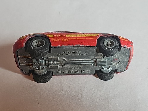 HOT WHEELS PORSCHE P-928 GREY HUB REAL RIDER, NICE. RR's, SEE PICS! RED & YELLOW - Picture 7 of 9