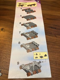 LEGO Pirates: Raft Raiders (6261) Incomplete w/ Manual and Extra Minifigures