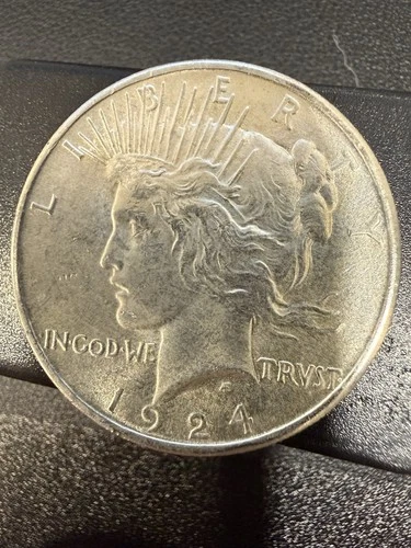1924 $1 Peace Dollar BU MS
