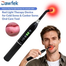 Oral Ulcer  Canker Sore Treatment Device Dual Wavelength Red Light Therapy
