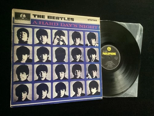 The Beatles - A Hard Days Night - Portuguese Vinyl LP - Repress