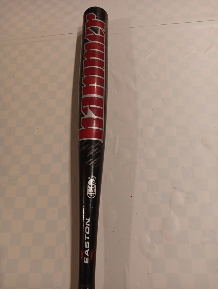 Bate de softbol Easton Hammer SK5 2 1/4" barril 32" 25 oz NSA ISA USSSA  Foto 3 de 4