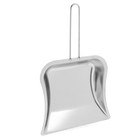 Metal Dust Pan Industrial Dustpan with Handle Compact for Kitchen