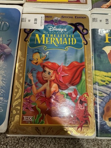 RARE!!! Disney VHS - Black Diamond & Masterpiece - Banned Artwork Cover - NEW - Picture 7 of 10