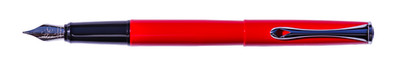 Diplomat Esteem Red Lacquer Fountain Pen Nib Size Variation Germany Original