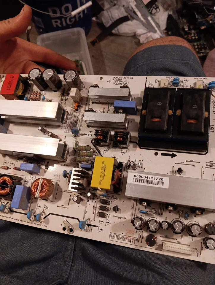 Fuente de alimentación/inversor de retroiluminación Vizio 0500-0412-1220 probado funciona Foto 3 de 3