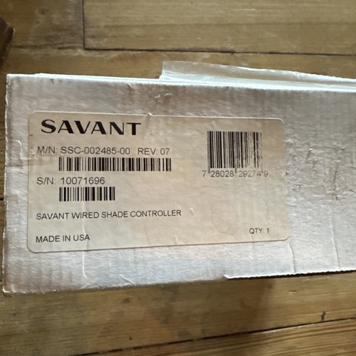 Savant SSC-002485-00 SmartControl RS485 kabelgebundener Schattenregler - Bild 3 von 3