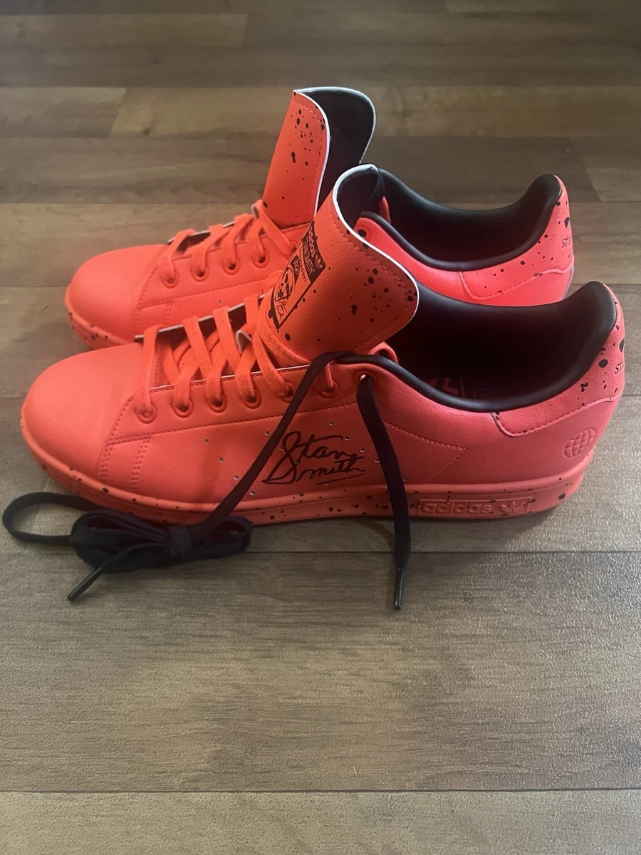 Vice Golf x adidas Stan Smith Solar Red for Sale | Authenticity