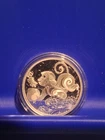 .999 Fine Silver Round. Extremely Rare 2016 Year Of The Monkey