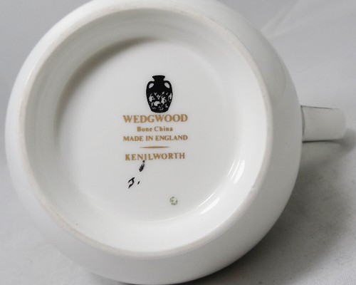 KENILWORTH by Wedgwood Creamer NEW NEVER USED made in England - Picture 6 of 6