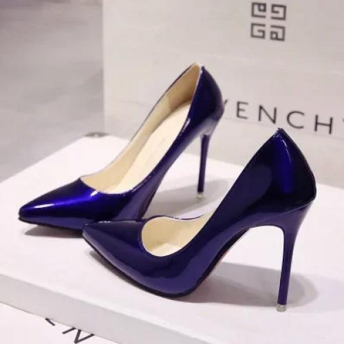 High Heels Pumps Pointed Toe Big Size Ladies Wedding Shoes Woman Super High Heel - Picture 26 of 31