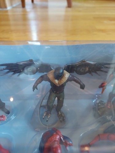 Spider-Man Homecoming 6 Piece Figurine Set - Marvel, Fast Shipping! - Picture 6 of 8