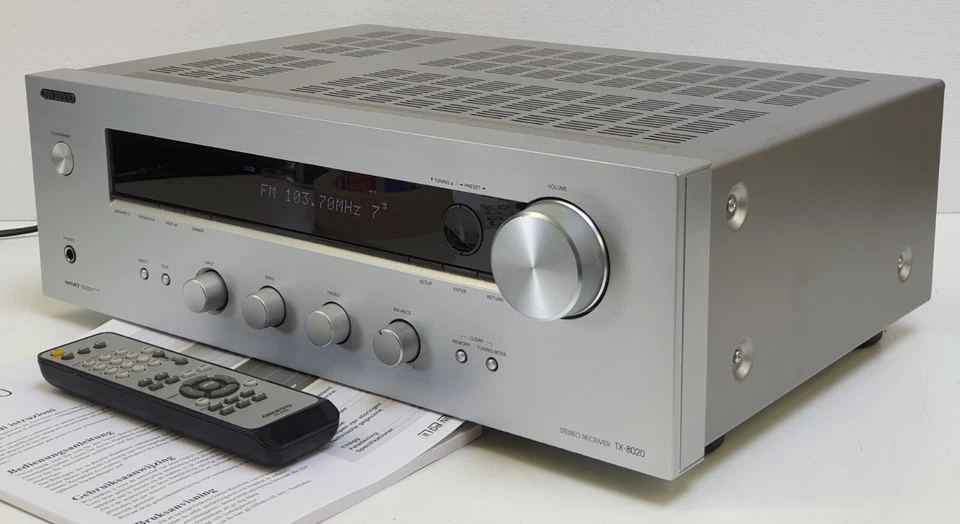 ONKYO TX-8020 Stereo Receiver Party Verstärker PHONO in High End HIFI  Anlage - Bild 4 von 4