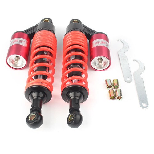 320mm (12 5/8") Adjustable Air Shock Absorber Universal Fit Scooters ATV Red - Picture 2 of 12