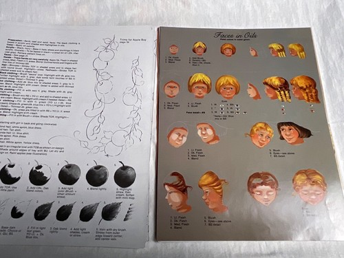 Vintage Tole Gemälde Buch Maler Whippersnappers 1984 Helan Barrick Öl/Acryl - Bild 12 von 14