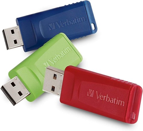 PE 4GB Store 'n' Go(R) USB Flash Drives, 3 pk - Picture 1 of 5