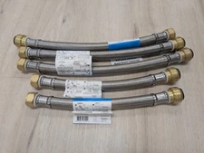 *5* Tectite (FSBBS34F15) 3/4" CTS Inlet x 3/4" FPT Outlet Water Heater Connector