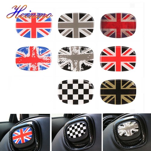 2 × Cubierta de calcomanía de manija de asiento para Cooper S JCW ONE F56 hatchback - Imagen 1 de 21