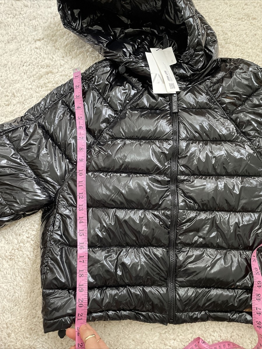 ジャケット・アウター ZARA SHINY PUFFER JACKET Zara shiny-puffer - Depop