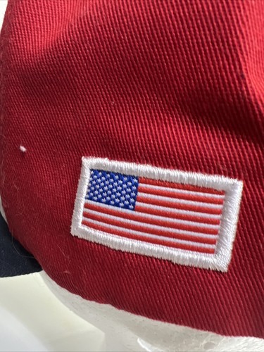Us Marine Strap Back Hat Made In USA One Size Embroidered Stars And Marine Logo - Picture 7 of 10