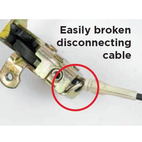Door Handle Latch Cable Right Rear For Ford E150 E250 E350 6C2Z-15264A01-AA C4 - Picture 3 of 7