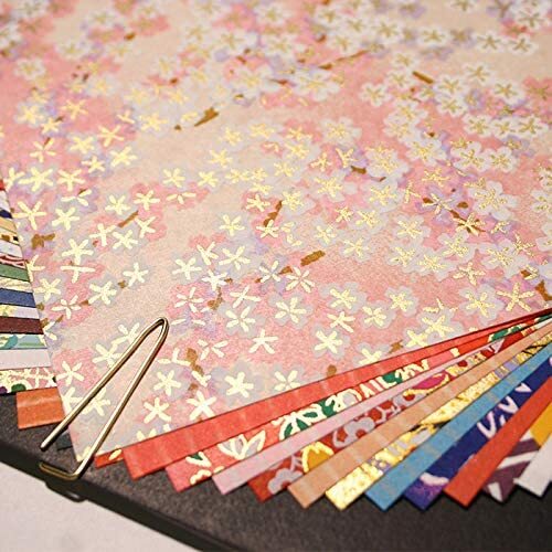 5 Sets Origami Paper Washi Chiyogami Yuzen 150 Sheets 70 × 70mm Small MADE JAPAN - Picture 3 of 6