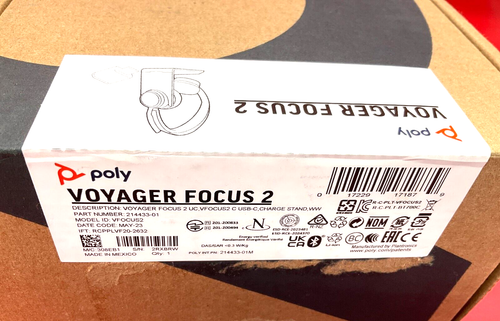 Plantronics Voyager Focus 2 UC Bluetooth Headset 214433-01 ❤️️ ✅ ❤️️ ✅ OPEN BOX - 第 7/8 張圖片