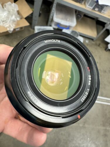 Minolta AF 28mm F/2 Prime Lens For Sony A-Mount Clean