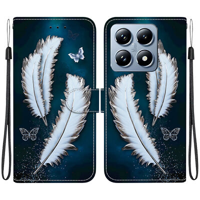 Flower Butterfly Bear Cat Wallet Phone Case For Xiaomi 10T 11T 12T Pro 10 Pro