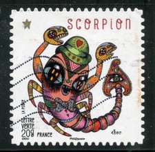 FRANCE AUTOADHESIF OBLITERE N° 948 // FEERIE ASTROLOGIE // SCORPION