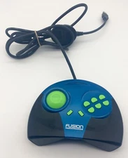 RARE Fusion Thrustmaster Game Pad for Windows PC Mac USB/VGA TESTED