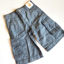 Gymboree Boys sz 5 Yacht Team Chambray Cargo Shorts NWT 2011 Vintage