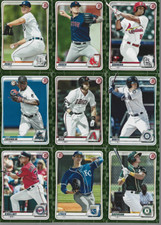 2020 BOWMAN PROSPECTS SINGLES/CAMO PARALLELS***YOU PICK***