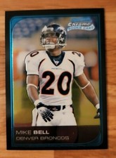 Mike Bell Rookie Card 2006 Bowman Chrome 