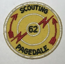 1962 Scouting Pagedale PAtch Mint MC7