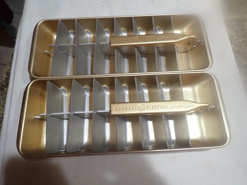 MCM 1950'S General Electric Redi-Cube Ice Trays ~Set of 2