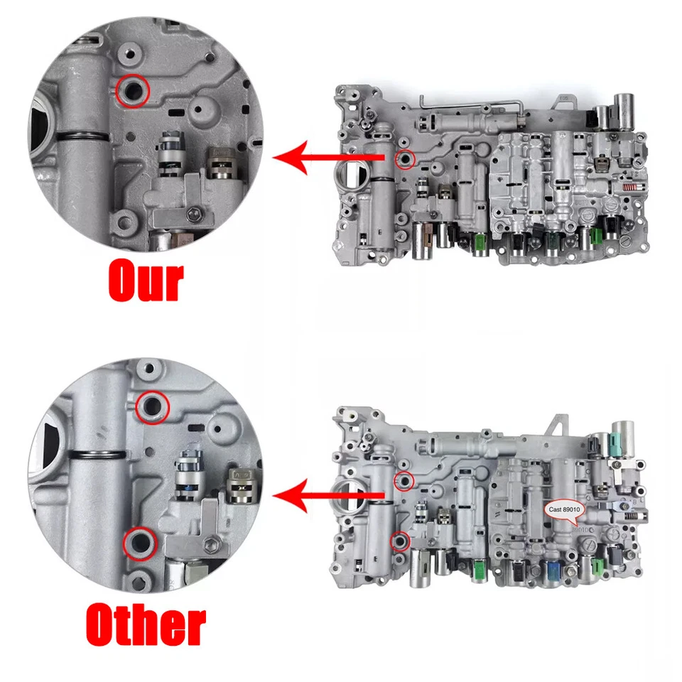 Transmission Valve Body w/ Solenoids 8870 AB60Efor 2007-UP Toyota TUNDRA Cast - Image 3 of 4