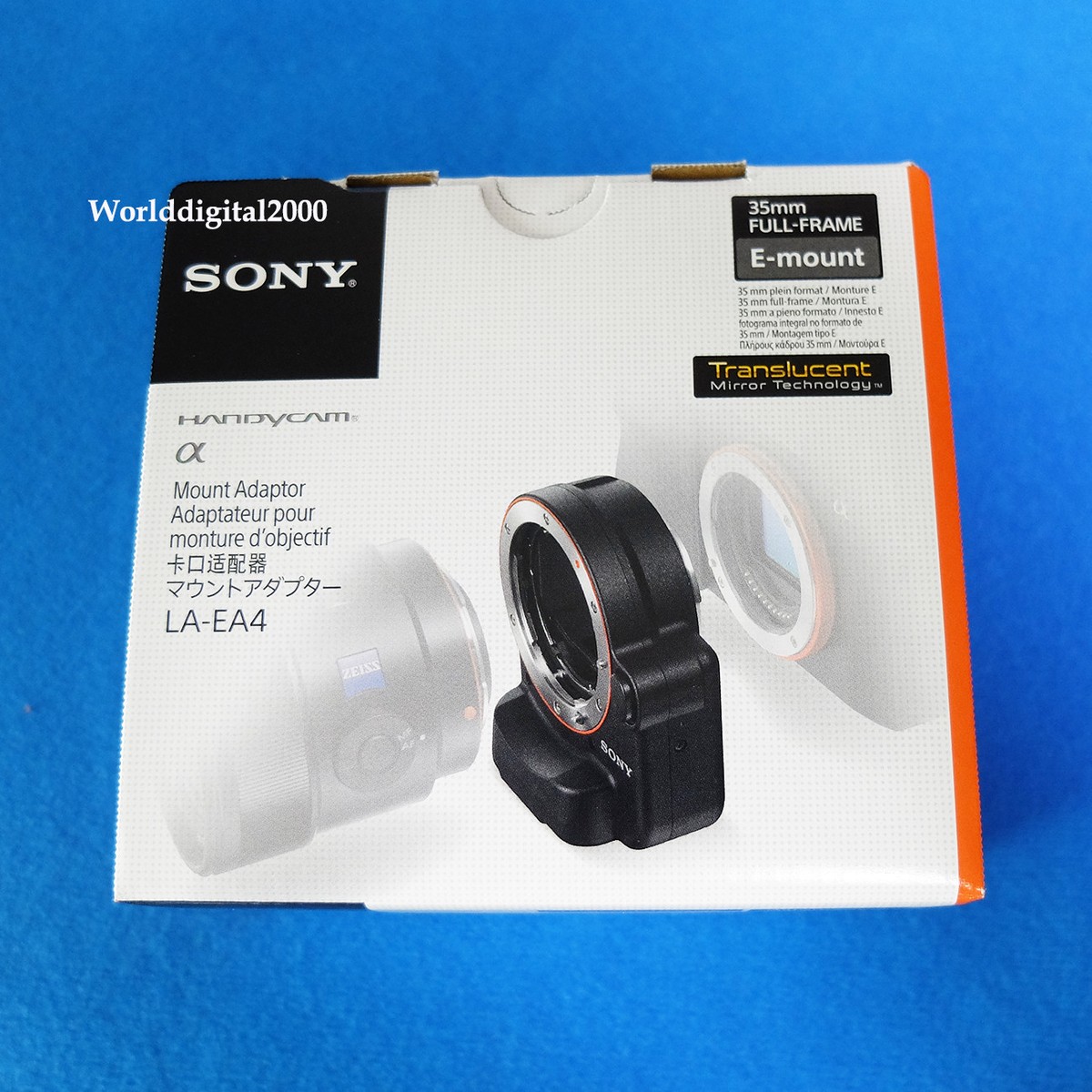 SONY SONY純正マウントアダプターLA-EA4+300mm超望遠レンズ