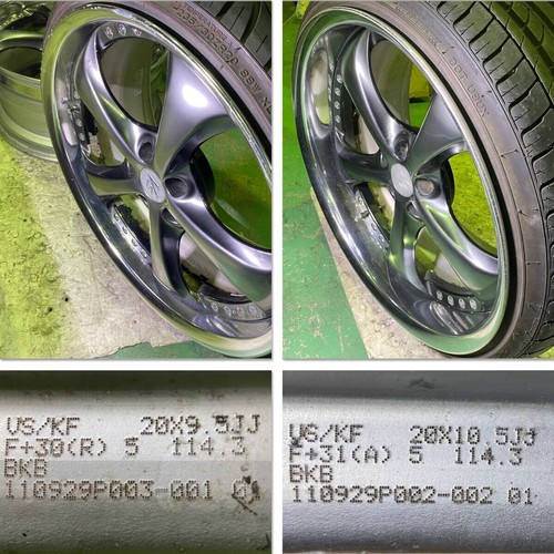 JDM work vs kf 20inch 114.3x5 Set4 Wheels japan Racing Classic Car beautiful - Bild 9 von 9