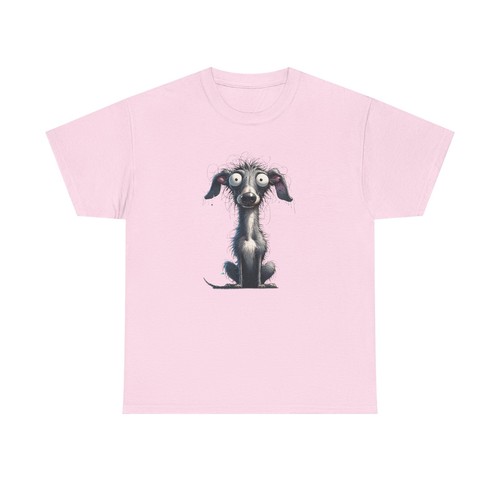 Whimsical Dog Graphic Tee, Unisex Cotton T-Shirt, Fun Pet Lover Gift, Unique Dog - Picture 13 of 13